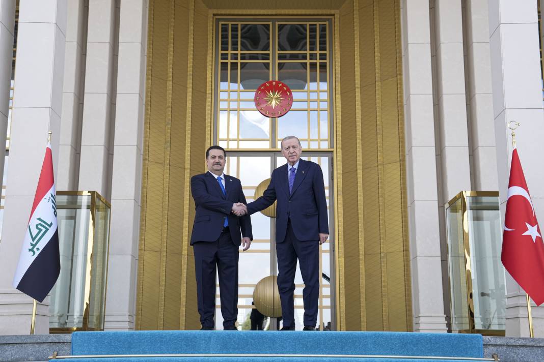 Irak Başbakanı Ankara’da! Külliye’de resmi tören: Sudani’den güç birliği mesajı... 18